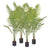 Soga 4 X 180cm Green Artificial Indoor Rogue Areca Palm Tree Fake Tropical Plant Home Office Decor