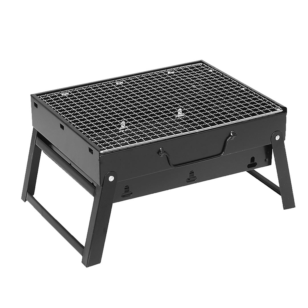 Soga 43cm Portable Folding Thick Box Type Charcoal Grill For Outdoor Bbq Camping