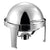 Soga 6 L Stainless Steel Chafing Food Warmer Catering Dish Round Roll Top