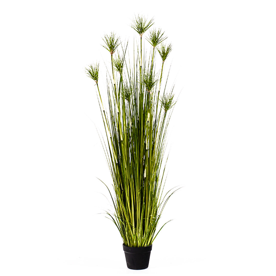 Soga 150cm Green Artificial Indoor Potted Papyrus Plant Tree Fake Simulation Decorative