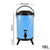 Soga 8 X 18 L Stainless Steel Insulated Milk Tea Barrel Hot And Cold Beverage Dispenser Container With Faucet Blue