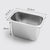 Soga 2 X Gastronorm Gn Pan Full Size 1/3 Gn Pan 20cm Deep Stainless Steel Tray