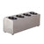 18/10 Stainless Steel Commercial Conical Utensils Cutlery Holder with 4 Holes