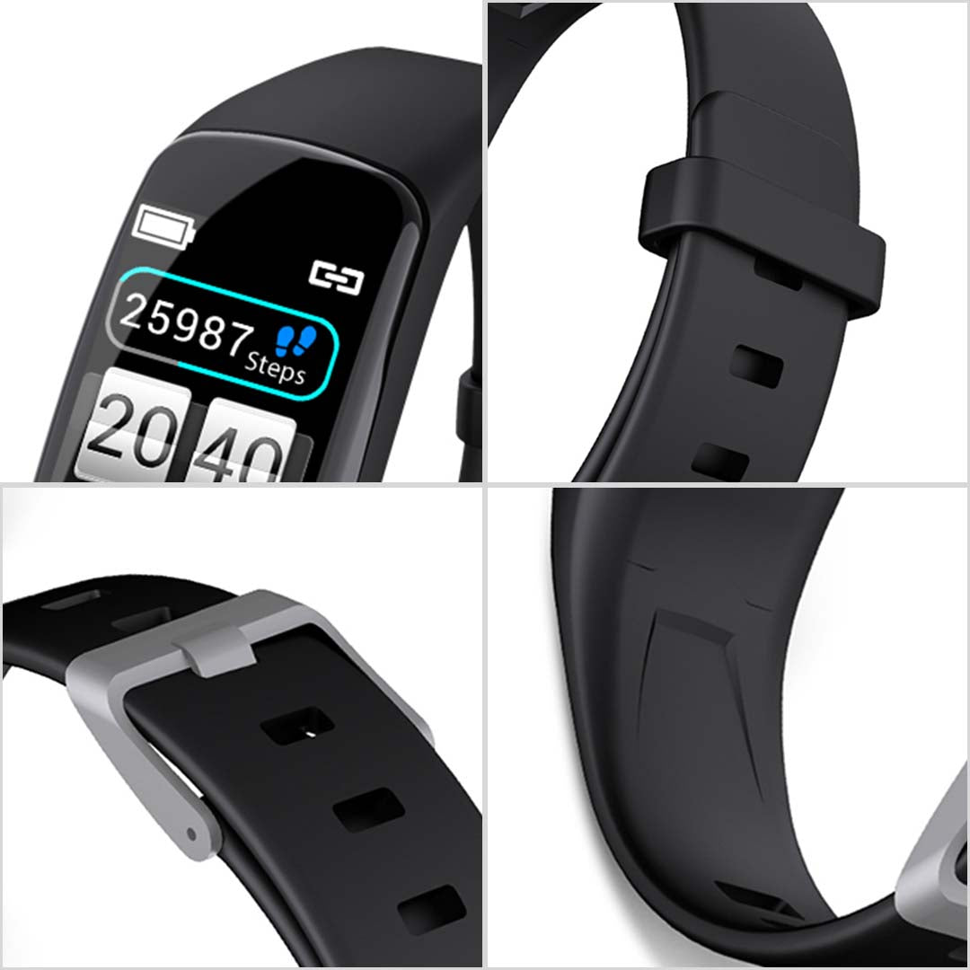 Soga Sport Monitor Wrist Touch Tracker Smart Watch With 2 X Strap Band Replacement