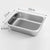 Soga 2 X Gastronorm Gn Pan Full Size 1/2 Gn Pan 6.5cm Deep Stainless Steel Tray