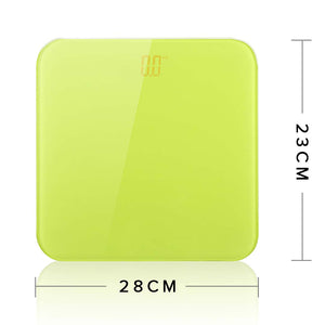 Soga 2 X 180kg Digital Fitness Weight Bathroom Gym Body Glass Lcd Electronic Scales White/Green