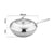 Soga 2 X 18/10 Stainless Steel Fry Pan 30cm Frying Pan Top Grade Cooking Non Stick Interior Skillet With Lid