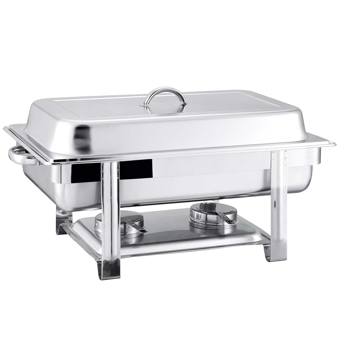 Soga 2 X Triple Tray Stainless Steel Chafing Catering Dish Food Warmer