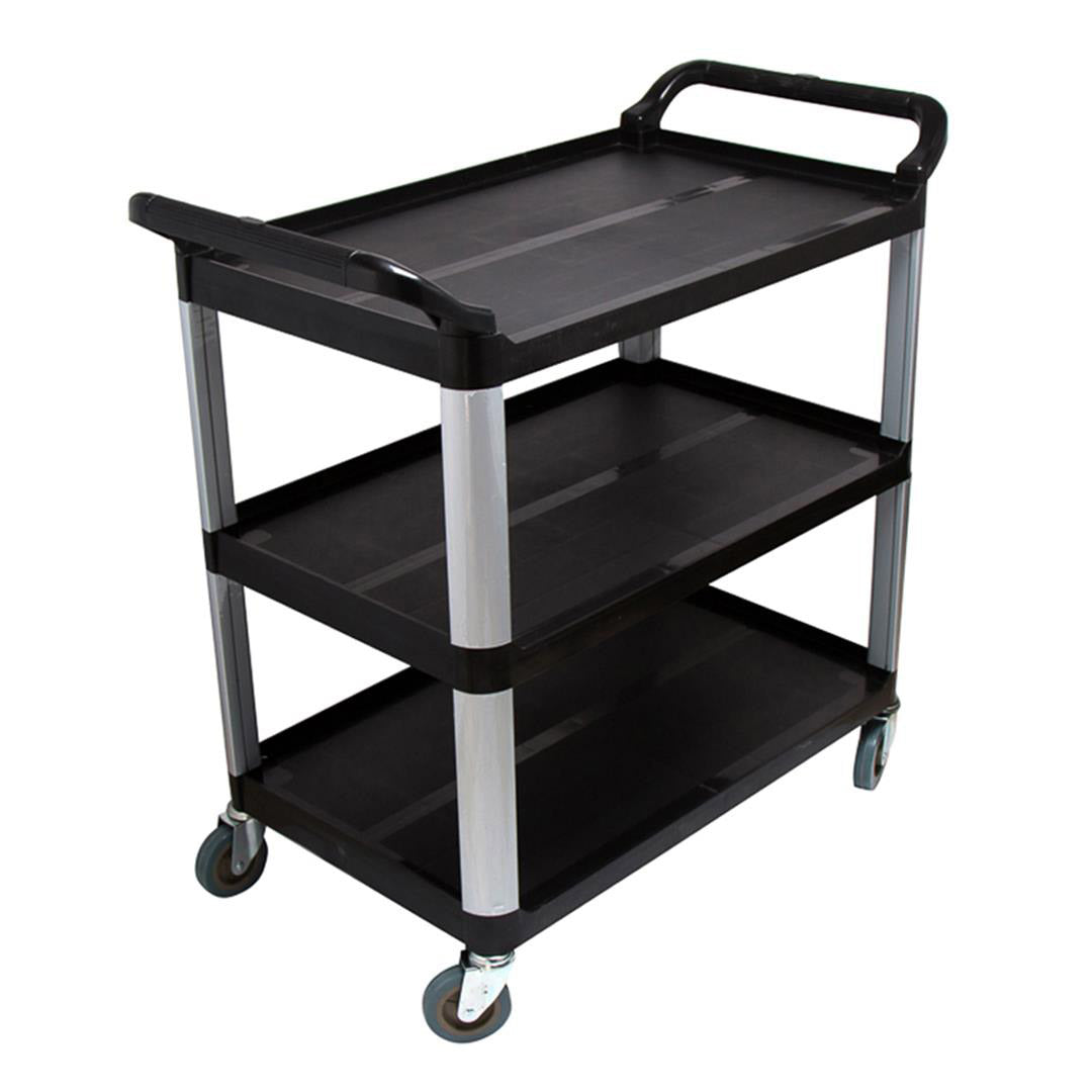 Soga 2 X 3 Tier Food Trolley Food Waste Cart W/ 2 Bin Food Utility Kitchen Large