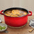 Soga Cast Iron 24cm Stewpot Casserole Stew Cooking Pot With Lid 3.6 L Black