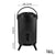 Soga 2 X 16 L Stainless Steel Insulated Milk Tea Barrel Hot And Cold Beverage Dispenser Container With Faucet Black