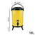 Soga 16 L Stainless Steel Insulated Milk Tea Barrel Hot And Cold Beverage Dispenser Container With Faucet Yellow