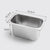 Soga 2 X Gastronorm Gn Pan Full Size 1/3 Gn Pan 15cm Deep Stainless Steel Tray