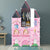 10 Cubes DIY Castle Print Portable Wardrobe Divide-Grid Modular Storage Organiser Foldable Closet