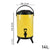 Soga 2 X 14 L Stainless Steel Insulated Milk Tea Barrel Hot And Cold Beverage Dispenser Container With Faucet Yellow