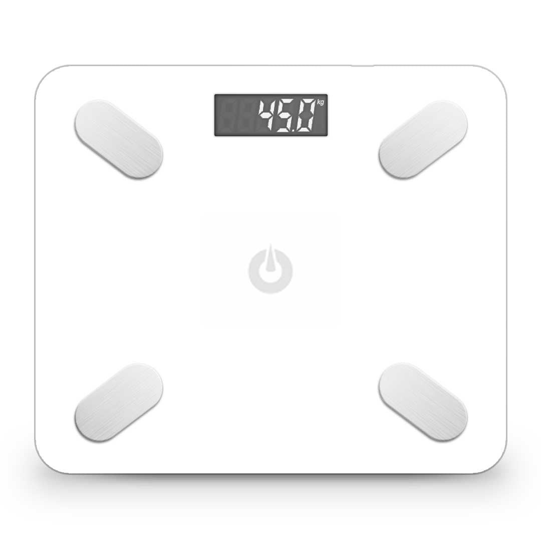 Soga 2 X Wireless Bluetooth Digital Body Fat Scale Bathroom Weighing Scales Health Analyzer Weight White