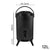 Soga 12 L Stainless Steel Insulated Milk Tea Barrel Hot And Cold Beverage Dispenser Container With Faucet Black