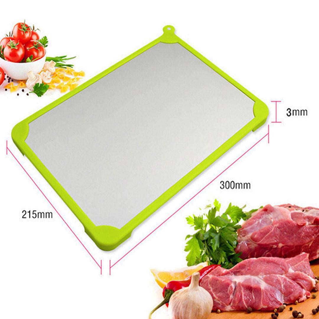 Soga 2 X Kitchen Fast Defrosting Tray The Safest Way To Defrost Meat Or Frozen Food