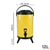 Soga 2 X 12 L Stainless Steel Insulated Milk Tea Barrel Hot And Cold Beverage Dispenser Container With Faucet Yellow