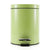 Soga 4 X Foot Pedal Stainless Steel Rubbish Recycling Garbage Waste Trash Bin Round 12 L Green