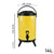 Soga 14 L Stainless Steel Insulated Milk Tea Barrel Hot And Cold Beverage Dispenser Container With Faucet Yellow