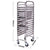 Soga 2 X Gastronorm Trolley 16 Tier Stainless Steel Bakery Trolley Suits Gn 1/1 Pans