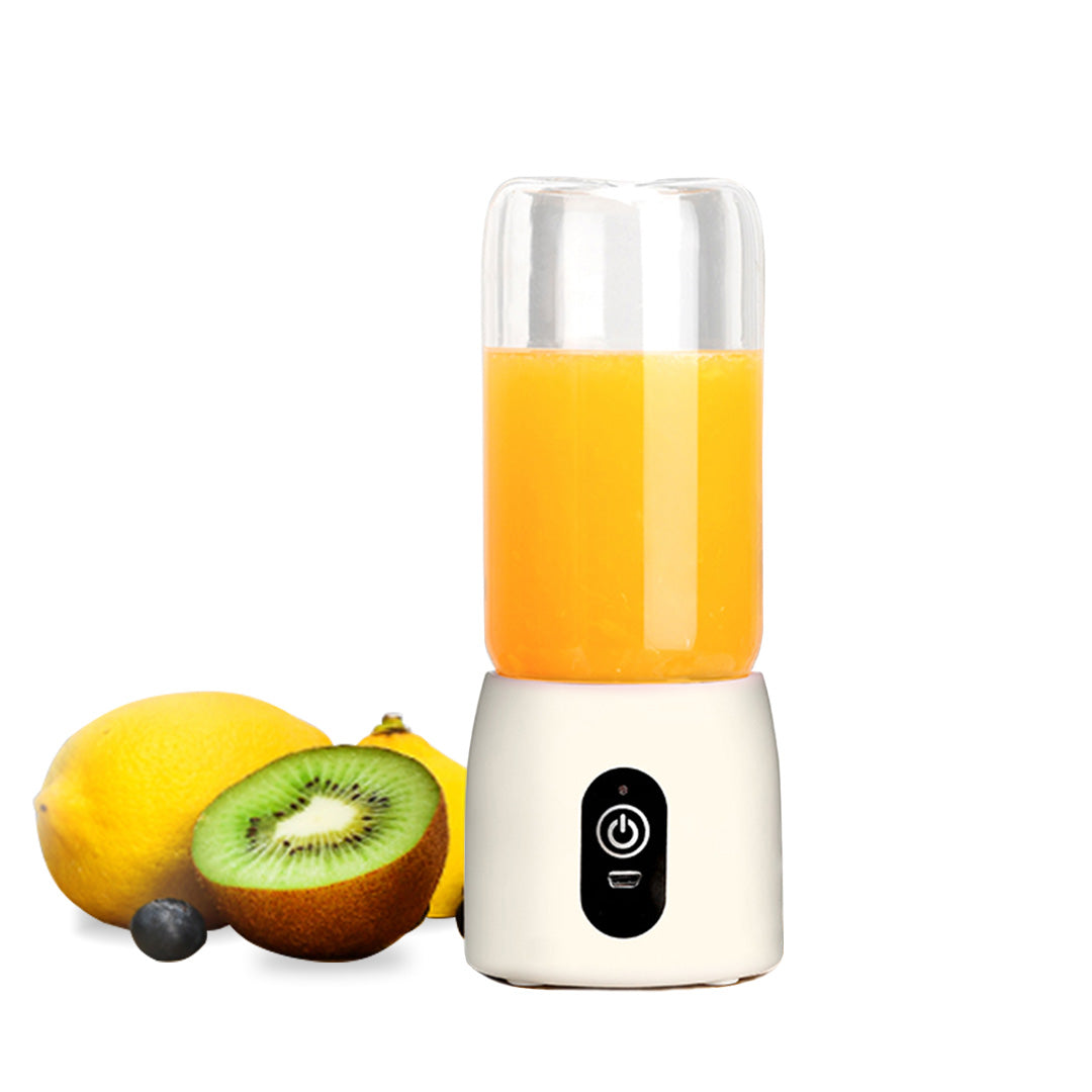 Soga 2 X Portable Mini Usb Rechargeable Handheld Juice Extractor Fruit Mixer Juicer White