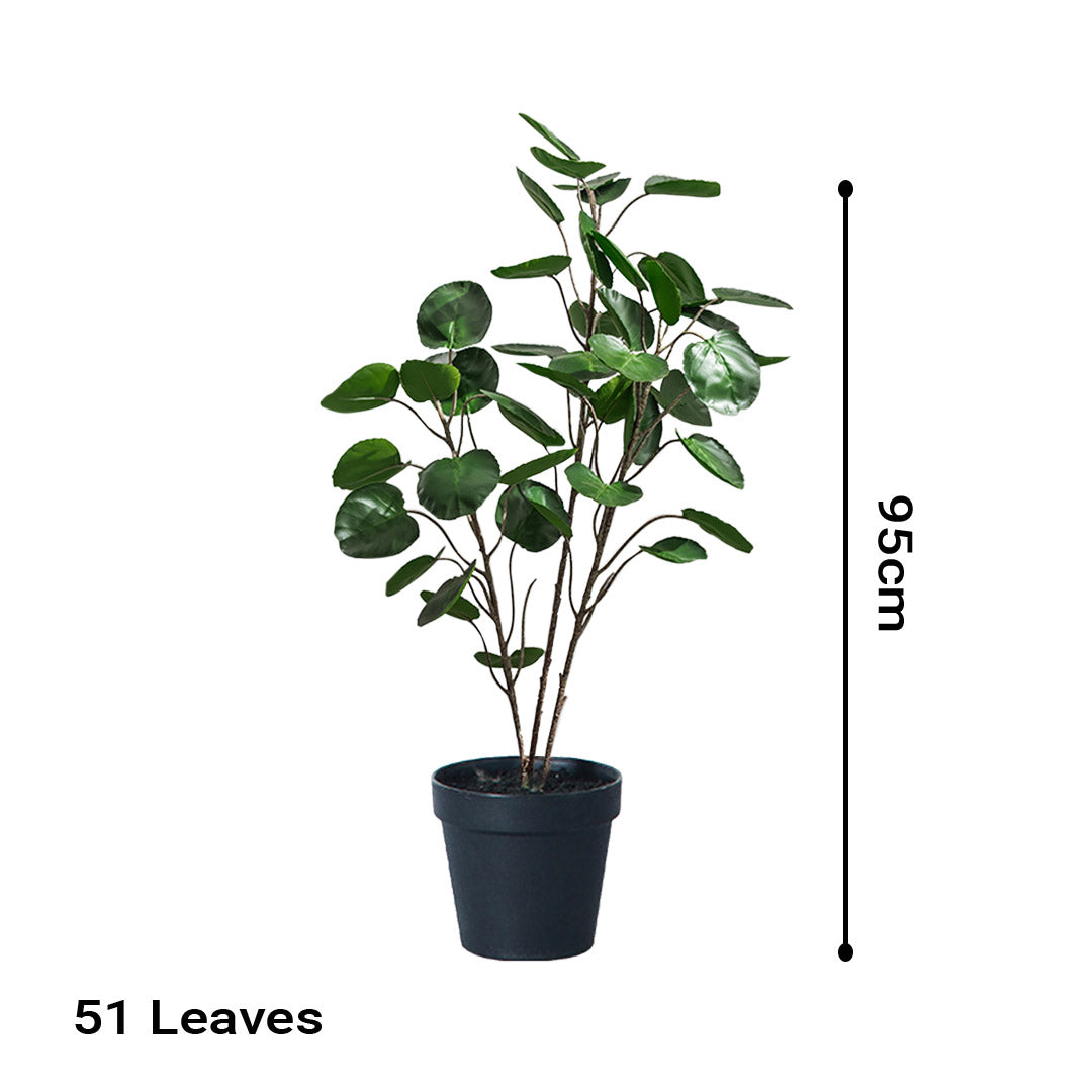 Soga 4 X 95cm Green Artificial Indoor Pocket Money Tree Fake Plant Simulation Decorative