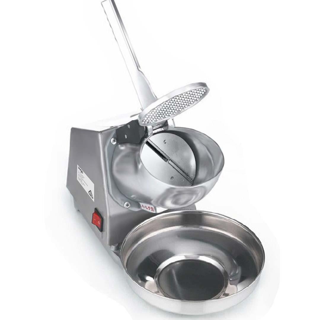 Soga 2 X Commercial 300 W Dual Blade Electric Ice Shaver Machine Smoothie Maker