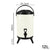 Soga 12 L Stainless Steel Insulated Milk Tea Barrel Hot And Cold Beverage Dispenser Container With Faucet White