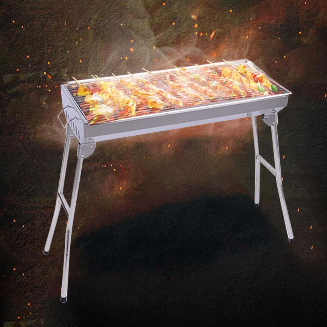 Soga Skewers Grill Portable Stainless Steel Charcoal Bbq Outdoor 6 8 Persons