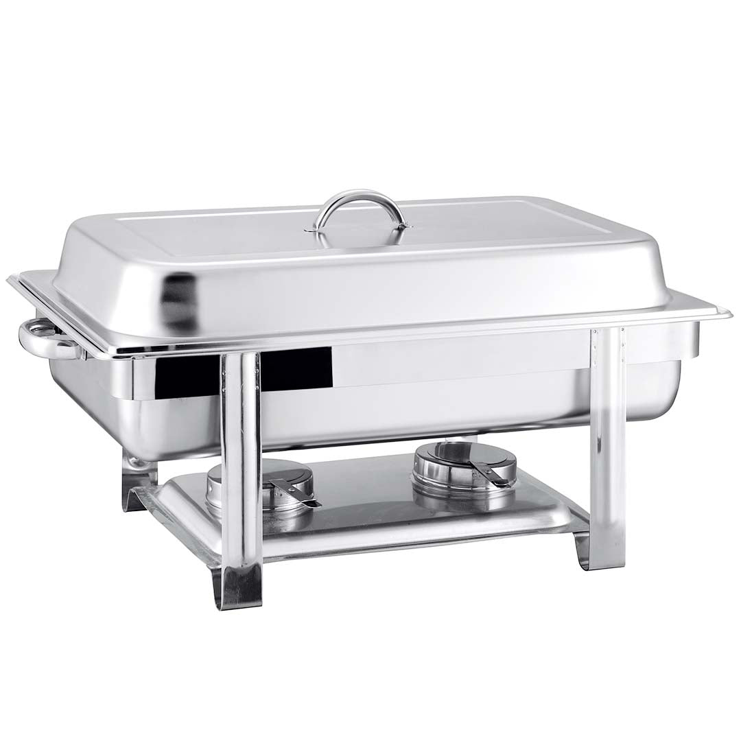 Soga 4 X Stainless Steel Chafing Single Tray Catering Dish Food Warmer