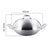 Soga 2 X 3 Ply 42cm Stainless Steel Double Handle Wok Frying Fry Pan Skillet With Lid