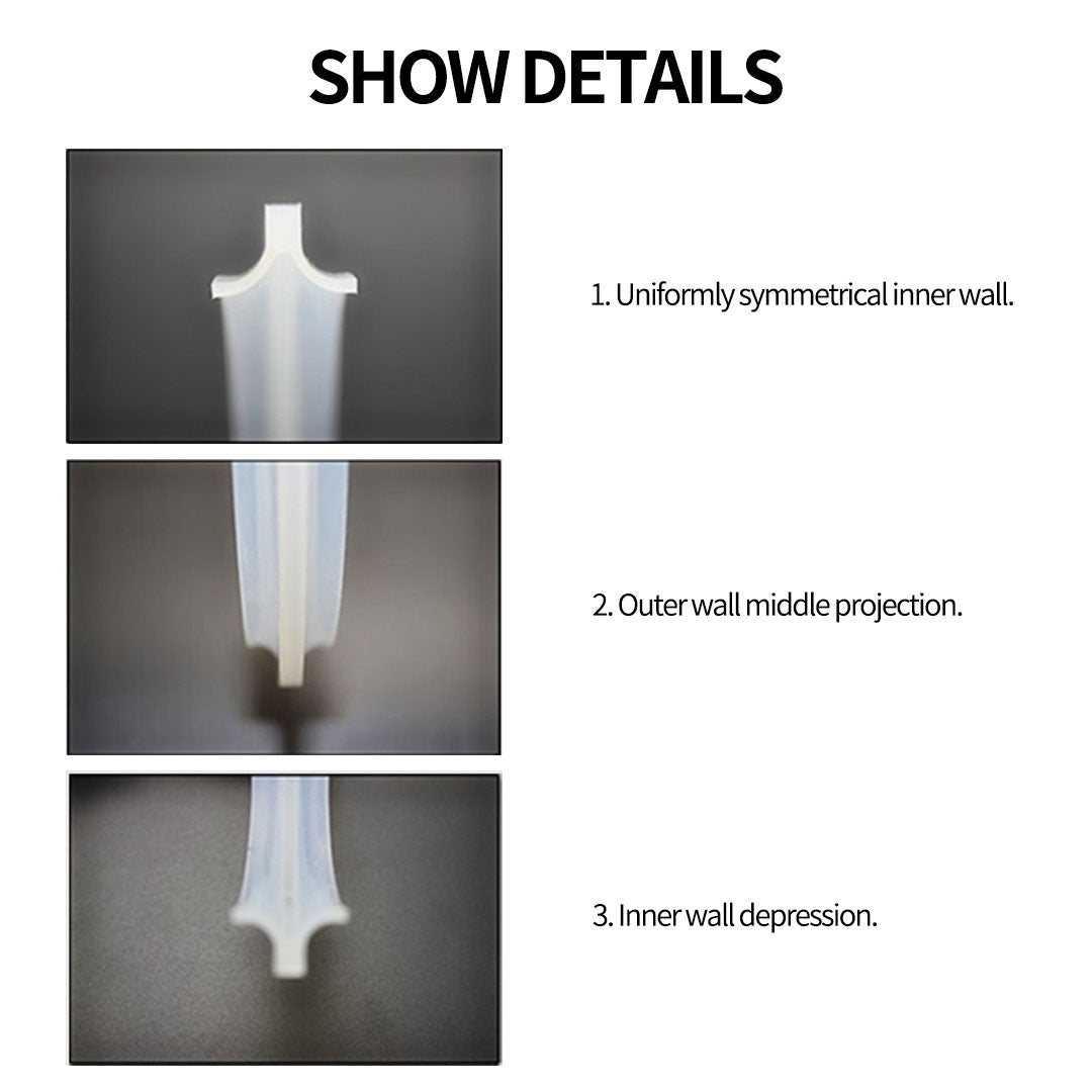 2 X Silicone 3 L Pressure Cooker Rubber Seal Ring Replacement Spare Parts