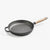 Soga 25cm Round Cast Iron Frying Pan Skillet Steak Sizzle Platter With Helper Handle