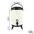 Soga 8 X 12 L Stainless Steel Insulated Milk Tea Barrel Hot And Cold Beverage Dispenser Container With Faucet White