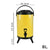 Soga 4 X 8 L Stainless Steel Insulated Milk Tea Barrel Hot And Cold Beverage Dispenser Container With Faucet Yellow