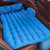2X Blue Ripple Inflatable Car Mattress Portable Camping Air Bed Travel Sleeping Kit Essentials