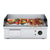 Soga 2200 W Stainless Steel Ribbed Griddle Commercial Grill Bbq Hot Plate 56*48*23cm