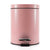 Soga 2 X 12 L Foot Pedal Stainless Steel Rubbish Recycling Garbage Waste Trash Bin Round Pink