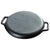 Soga 2 X Cast Iron 35cm Frying Pan Skillet Coating Steak Sizzle Platter