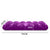 Soga 4 X Floor Recliner Folding Lounge Sofa Futon Couch Folding Chair Cushion Purple