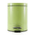 Soga 2 X Foot Pedal Stainless Steel Rubbish Recycling Garbage Waste Trash Bin Round 12 L Green