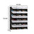 10 Tier 3 Column Shoe Rack Organizer Sneaker Footwear Storage Stackable Stand Cabinet Portable Wardrobe with Cover