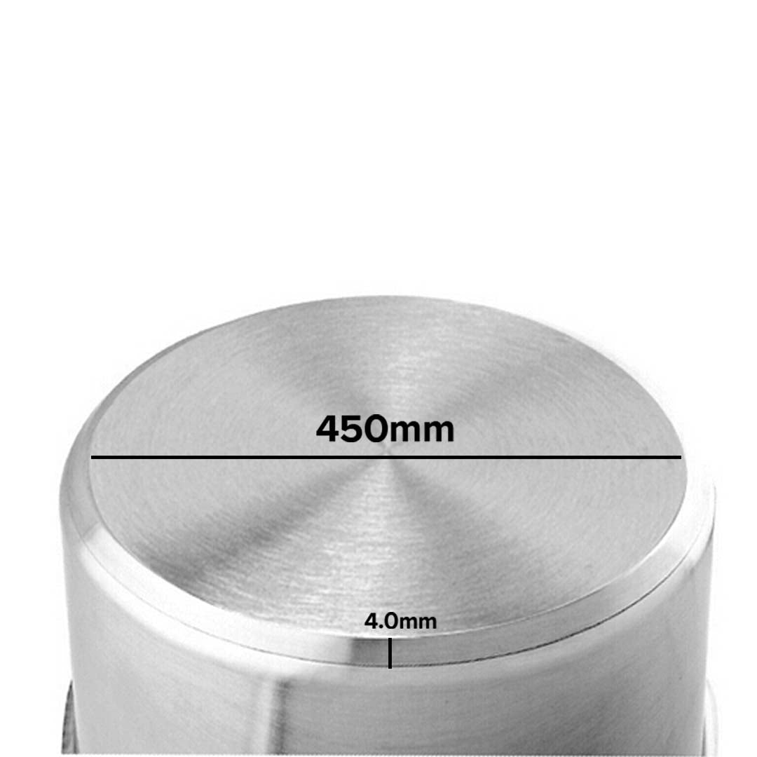 Soga Stock Pot 71 L Top Grade Thick Stainless Steel Stockpot 18/10 Without Lid