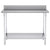 Soga Commercial Catering Kitchen Stainless Steel Prep Work Bench Table With Back Splash 120*70*85cm