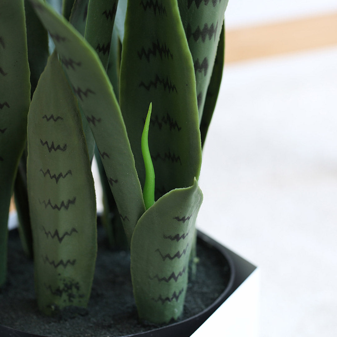 Soga 4 X 97cm Artificial Indoor Snake Sansevieria Plant Fake Decoration Tree Flower Pot