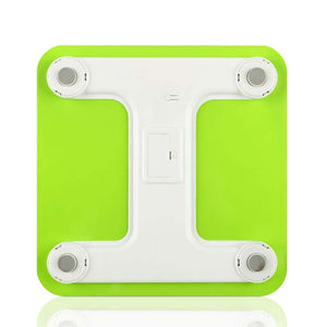 Soga 2 X 180kg Digital Fitness Weight Bathroom Gym Body Glass Lcd Electronic Scales White/Green