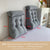 Soga 2 X 45cm Magenta Triangular Wedge Lumbar Pillow Headboard Backrest Sofa Bed Cushion Home Decor