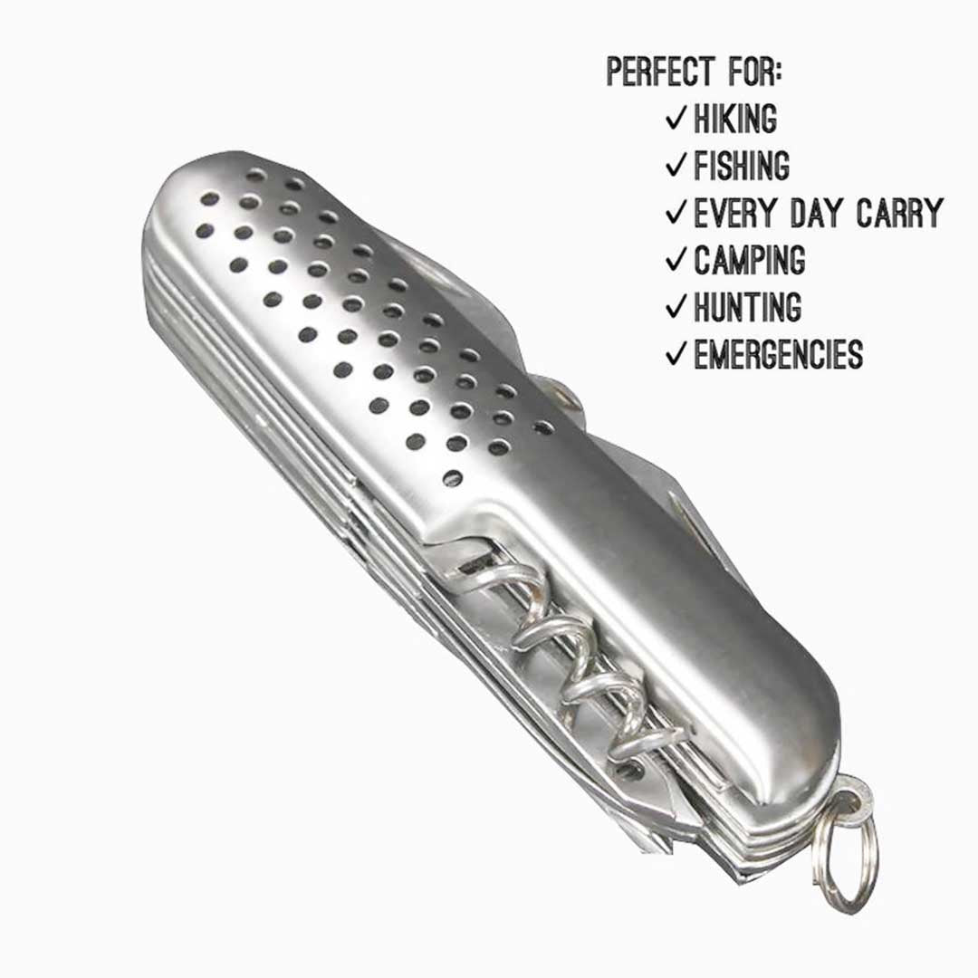 Soga Multi Function Army Knife Tool Swiss Style 102